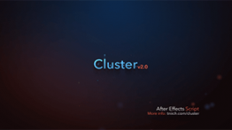 دانلود اسکریپ افترافکت مخصوص اتصالات Cluster v2.03