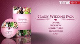 دانلود پروژه آماده افتر افکت مخصوص کلیپ عروس Classy Wedding Pack