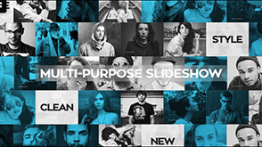 دانلود پروژه اسلایدشو عکس افتر افکت Multi-Purpose Slideshow