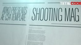 دانلود پروژه آماده افترافکت روزنامه Shooting Mag