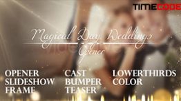 دانلود پروژه آماده افتر افکت Magical Day Weddings Pack