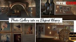 دانلود پروژه آلبوم عکس افتر افکت Photo Gallery In An Elegant Winery