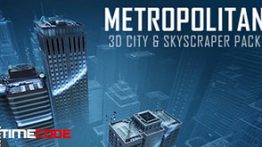 دانلود مدل آماده سه بعدی شهر ها و برج ها Video Copilot Metropolitan Pack