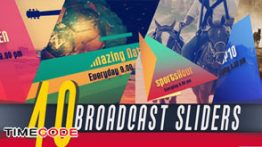 دانلود رایگان کپشن اعلام خبر تلویزیون Broadcast Slider
