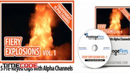 دانلود مجموعه فوتیج آلفا انفجار Fiery Explosions Vol. 1