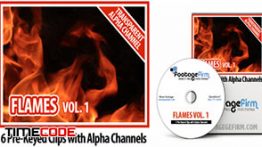 دانلود مجموعه فوتیج آلفا شعله های آتش Flames Vol.1