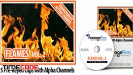 دانلود مجموعه فوتیج آلفا شعله های آتش Flames Vol.2