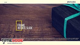 دانلود رایگان قالب آماده افترافکت Frame Rotate Slide