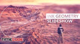 پروژه اسلایدشو آماده افتر افکت Ink Geometry Slideshow