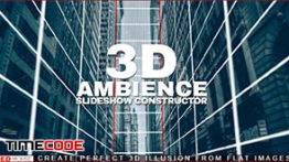 دانلود پروژه اسلایدشو سه بعدی در افترافکت Ambience 3D Constructor