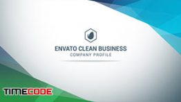 دانلود پروژه آماده افترافکت مخصوص معرفی شرکت و خدمات Clean Business Company Profile