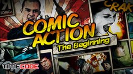 دانلود پروژه آماده ساخت کمیک بوک در افترافکت Comic Action – The Beginning