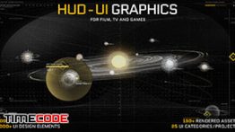 دانلود رایگان پکیج نمایشگرهای دیجیتال HUD – UI Graphics for FILM, TV and GAMES
