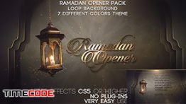دانلود پروژه آماده مذهبی افترافکت مخصوص ماه رمضان Ramadan Opener Pack