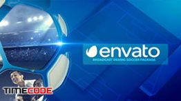 دانلود پکیج تلویزیونی برنامه های ورزشی مخصوص افترافکت Broadcast Soccer Package