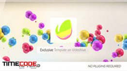 دانلود پروژه آماده فانتزی افترافکت Colorful 3D Balls // Kids logo
