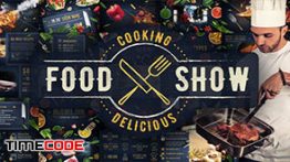 پروژه آماده افترافکت معرفی رستوران و برنامه آشپزی Cooking Delicious Food Show
