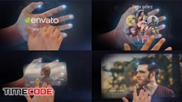 دانلود پروژه آماده دست مخصوص افترافکت Interactive Hand Hologram Opener