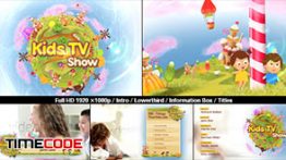 دانلود پروژه انیمیشن آماده افترافکت مناسب تبلیغات مهدکودک Kids TV Show Pack