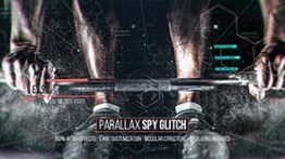 دانلود پروژه آماده افترافکت به سبک پارالاکس Parallax Spy Glitch