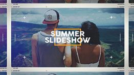 دانلود پروژه آماده افترافکت مناسب کلیپ عکس Summer Slideshow