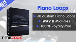 دانلود مجموعه موسیقی بی کلام پیانو با قابلیت لوپ ( تکرار) ValentineBeats Jurrivh Piano Loops Vol 1