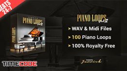دانلود مجموعه موسیقی بی کلام پیانو با قابلیت لوپ ( تکرار) ValentineBeats Jurrivh Piano Loops Vol 2