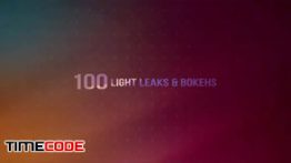 دانلود مجموعه 100 استوک فوتیج نوری و بوکه Light Leaks & Bokehs