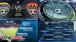 دانلود بسته گرافیکی فوتبال مخصوص برنامه های ورزشی Broadcast Sports Graphics Package
