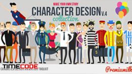 دانلود جعبه ابزار موشن گرافیک مخصوص ساخت انیمیشن دو بعدی Character Design Animation Toolkit v4