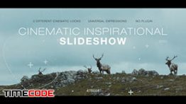 دانلود رایگان پروژه اسلایدشو سینمایی در افترافکت Cinematic Inspirational Slideshow | Opener