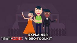 دانلود جعبه ابزار موشن گرافیک افترافکت مخصوص ساخت کاراکتر های فلت Explainer Video Toolkit 2017