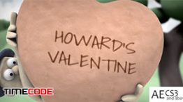 دانلود پروژه انیمیشن آماده رومانتیک مخصوص افترافکت Howard’s Valentine