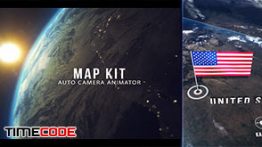 دانلود جعبه ابزار ساخت اینفوگرافی نقشه جهان Map Kit