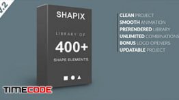 دانلود بسته اشکال آماده آلفا Shapix – Shape Elements Pack V2