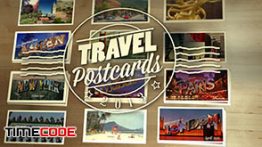 دانلود پروژه آماده تبلیغاتی افترافکت مخصوص تورهای گردشگری Travel Postcards