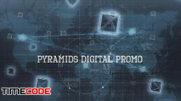 دانلود پروژه آماده افترافکت با تم دیجیتال Digital Pyramid Promo Video