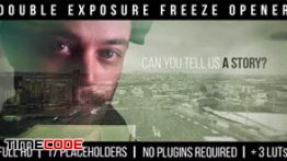 دانلود پروژه آماده پریمیر مخصوص شروع فیلم + موسیقی Double Exposure Freeze Opener
