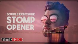 دانلود پروژه دابل اکسپوژر مخصوص پریمیر + موسیقی Double Exposure Stomp Opener
