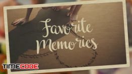 دانلود پروژه آلبوم عکس آماده مخصوص پریمیر + موسیقی Favorite Memories