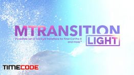 دانلود مجموعه ترنزیشن نوری به سبک فلش فریم MotionVFX mTransition Light 4K