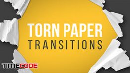 دانلود بسته ترنزیشن پاره شدن کاغذ مخصوص افترافکت Torn Paper Transitions Reveal Pack