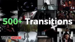 دانلود 500 ترنزیشن آماده مخصوص پریمیر + موسیقی Transition Mattes Toolkit 4K