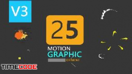 دانلود بسته المان های موشن گرافیک Motion Graphic Element Pack 3