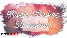 دانلود پروژه آماده پریمیر مخصوص اسلایدشو + موسیقی Brush Strokes Slideshow