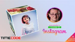 دانلود پروژه آماده افترافکت مخصوص تبلیغات اینستاگرام Instagram Promo Cube Gallery