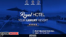 دانلود پروژه تبلیغاتی افترافکت مخصوص معرفی هتل Royal Hotel Presentation