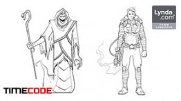 دانلود آموزش طراحی شخصیت خیر و شر در کمیک بوک Drawing Good Evil Comic Book Characters