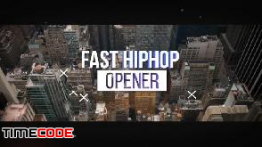 دانلود پروژه آماده افترافکت مخصوص شروع فیلم + موسیقی Fast Hiphop Opener