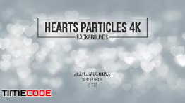 دانلود مجموعه بکگراند موشن گرافیک قلب Heart Particle Backgrounds